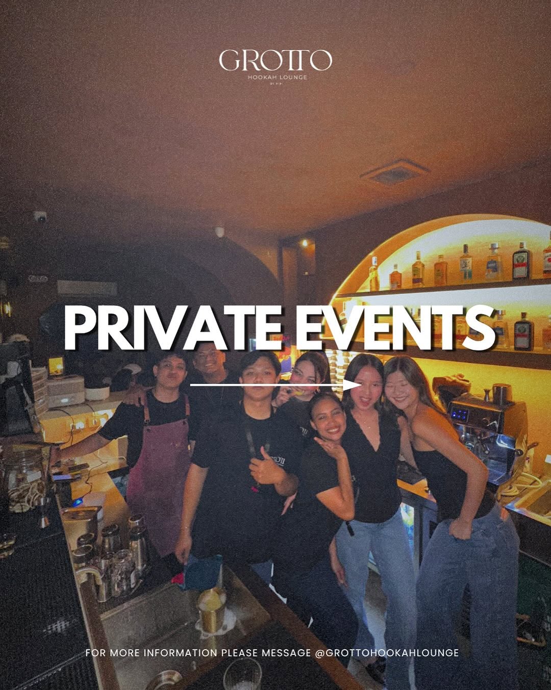 Grotto private events